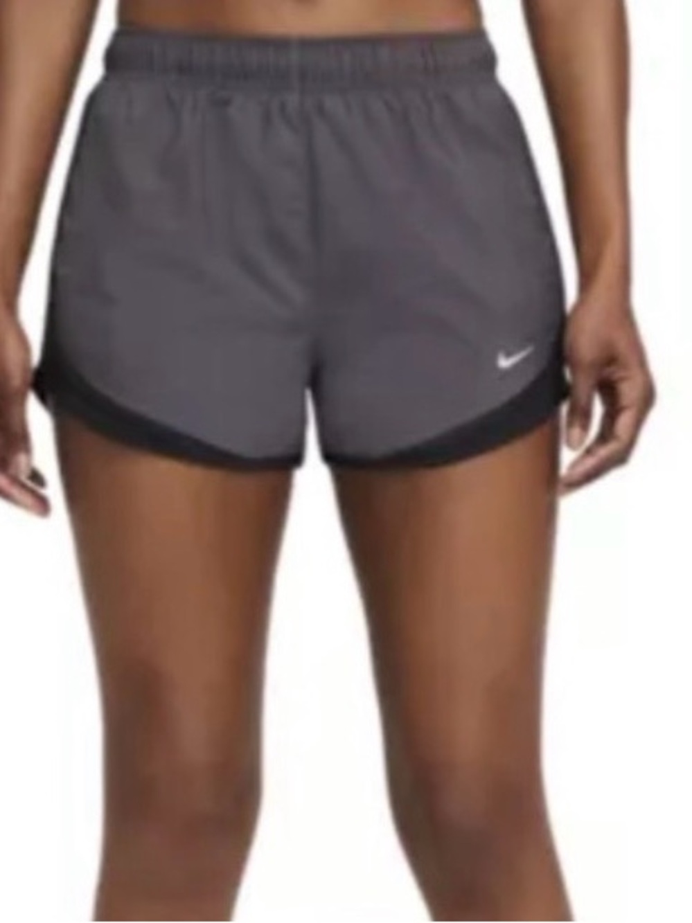 Nike Dri-FIT Tempo Shorts neutral quick Dri lined lightweight drawstring waist